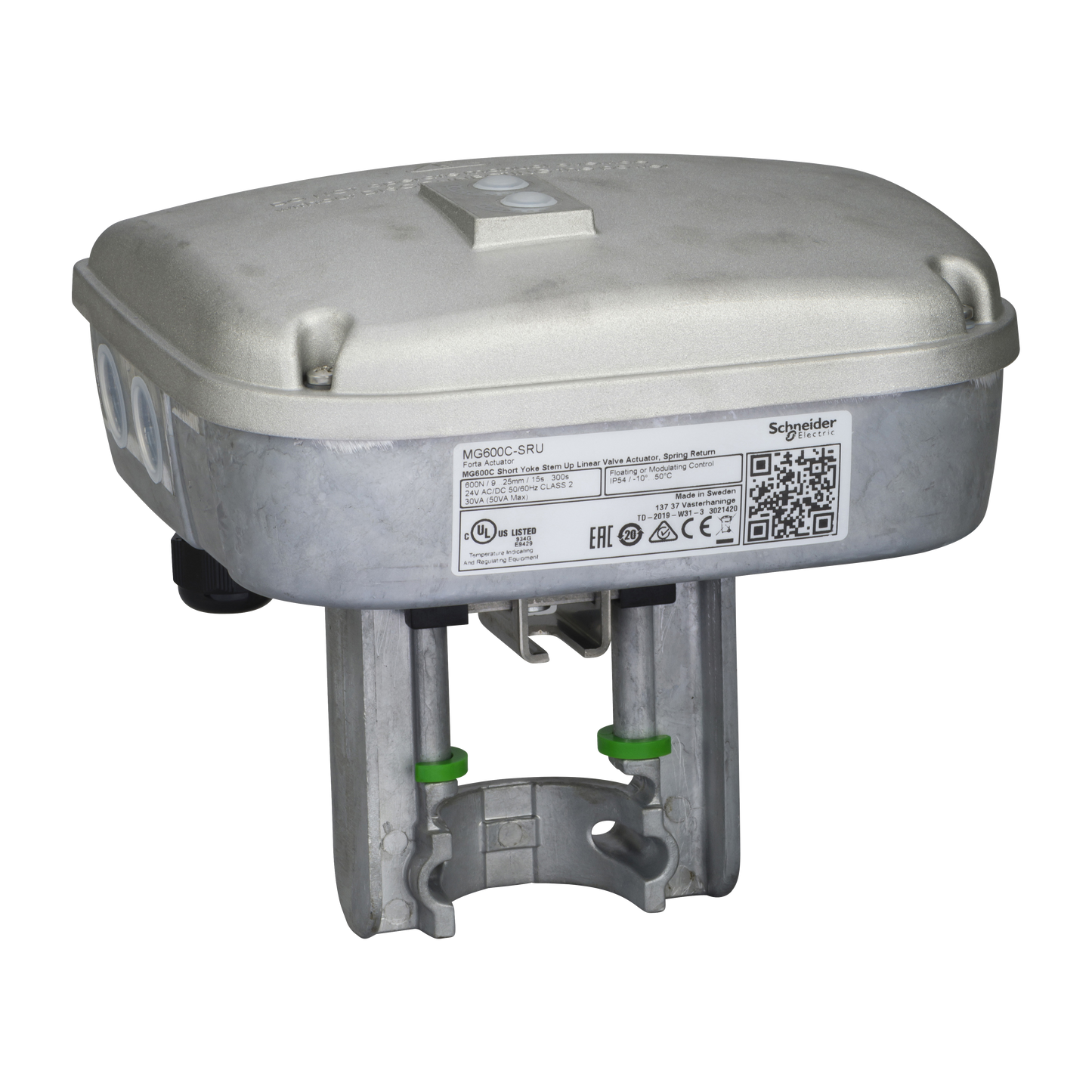 Schneider Electric-MG600C-SRU-Moteur signal 0..10V/3pts avec retour (tige levée)