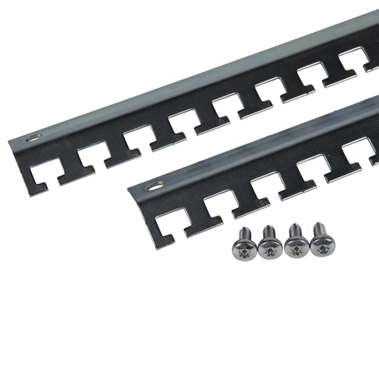 Schneider Electric-NSYCFS126-PanelSeT - Thalassa - lot de 2 traverses guide câbles - 120° - L600mm