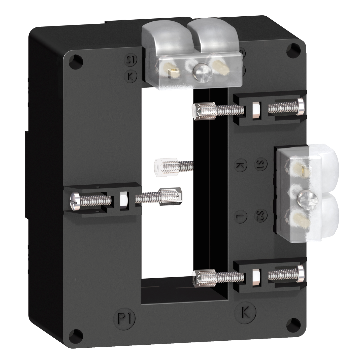 Schneider Electric-METSECT5DD125-PowerLogic - transformateur d'intensité - 1250/5A double sortie - barre 34x84mm