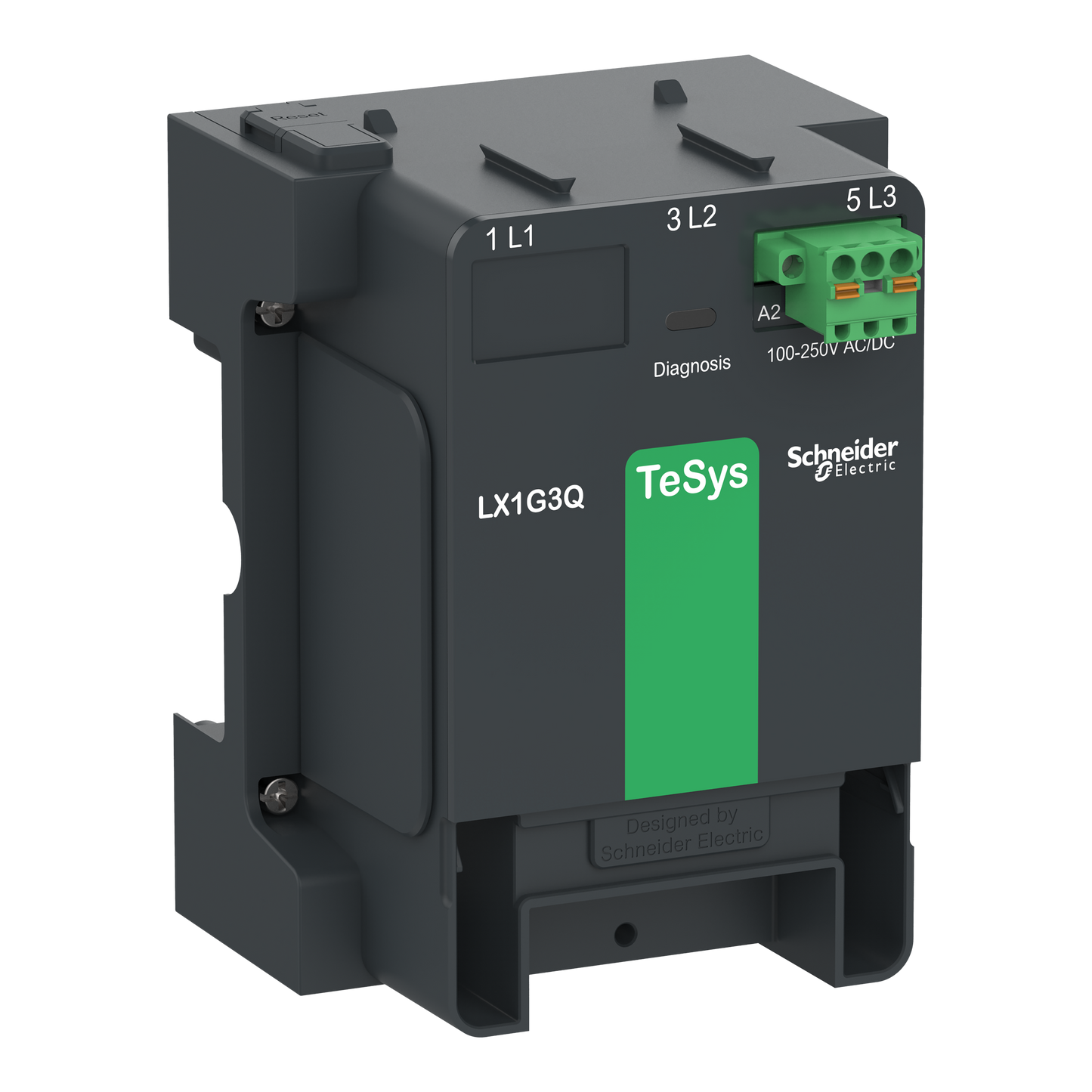 Schneider Electric-LX1G3QEHEN-Module de contrôle 48-130V AC/DC pour 3 pôles TeSys G115/225 Standard