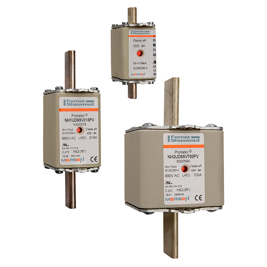 Schneider Electric-DF400160-FUSIBLE UR 00 160A