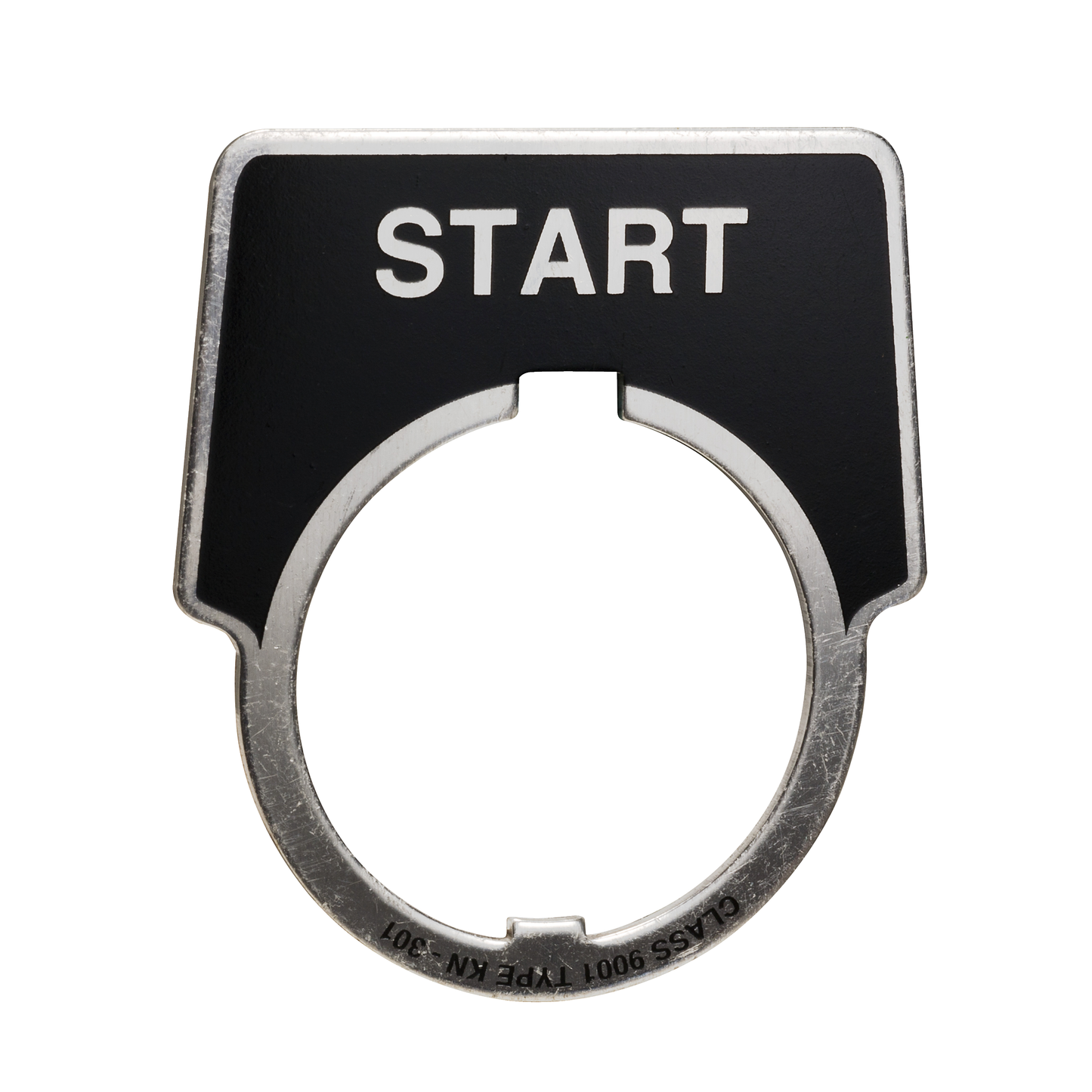 Schneider Electric-9001KN299-Harmony - Etiquette metallique pour bouton poussoir 30mm