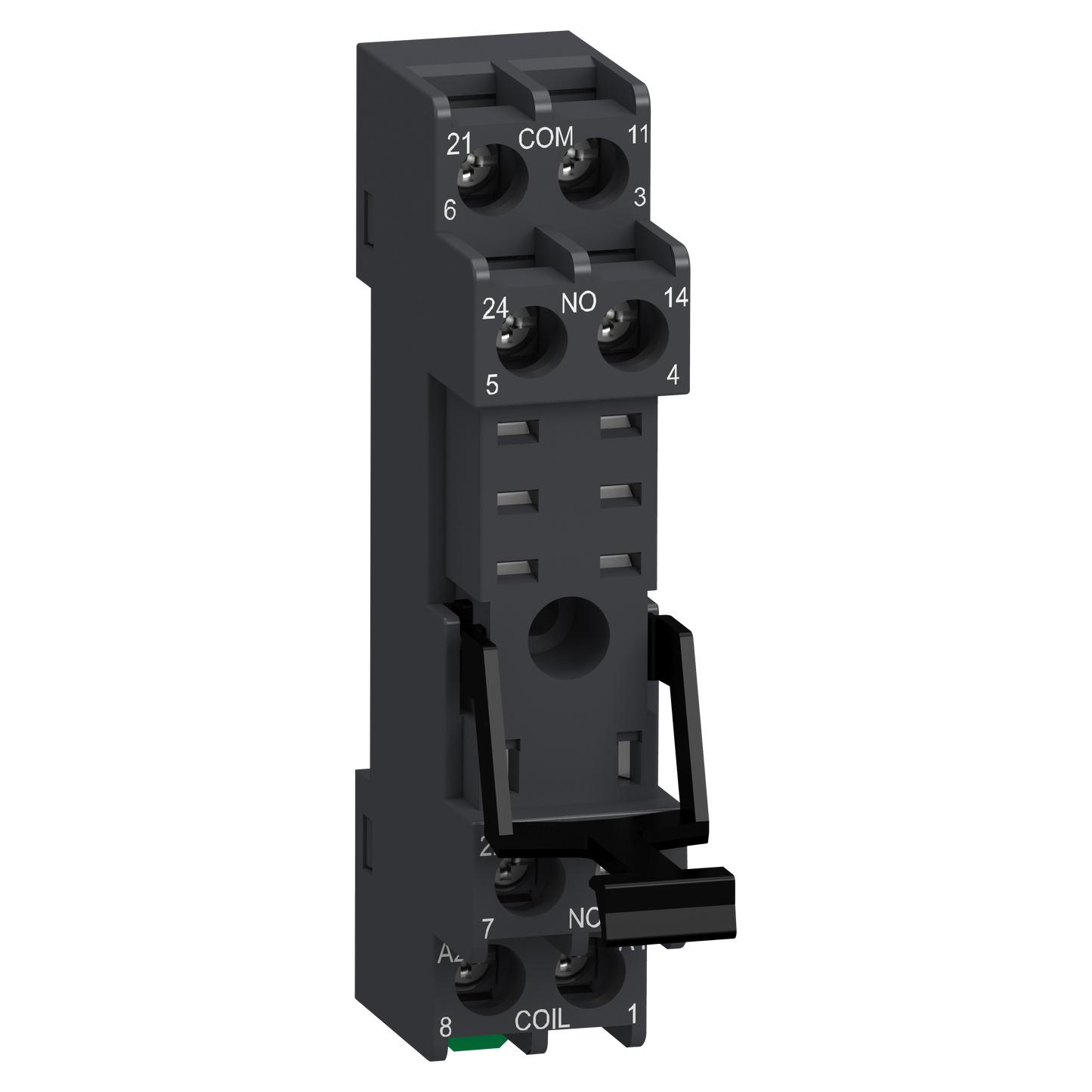 Schneider Electric-RGZE08E-Harmony RXG - Embase push in - 5A - Contacts mixés - relais RXG2