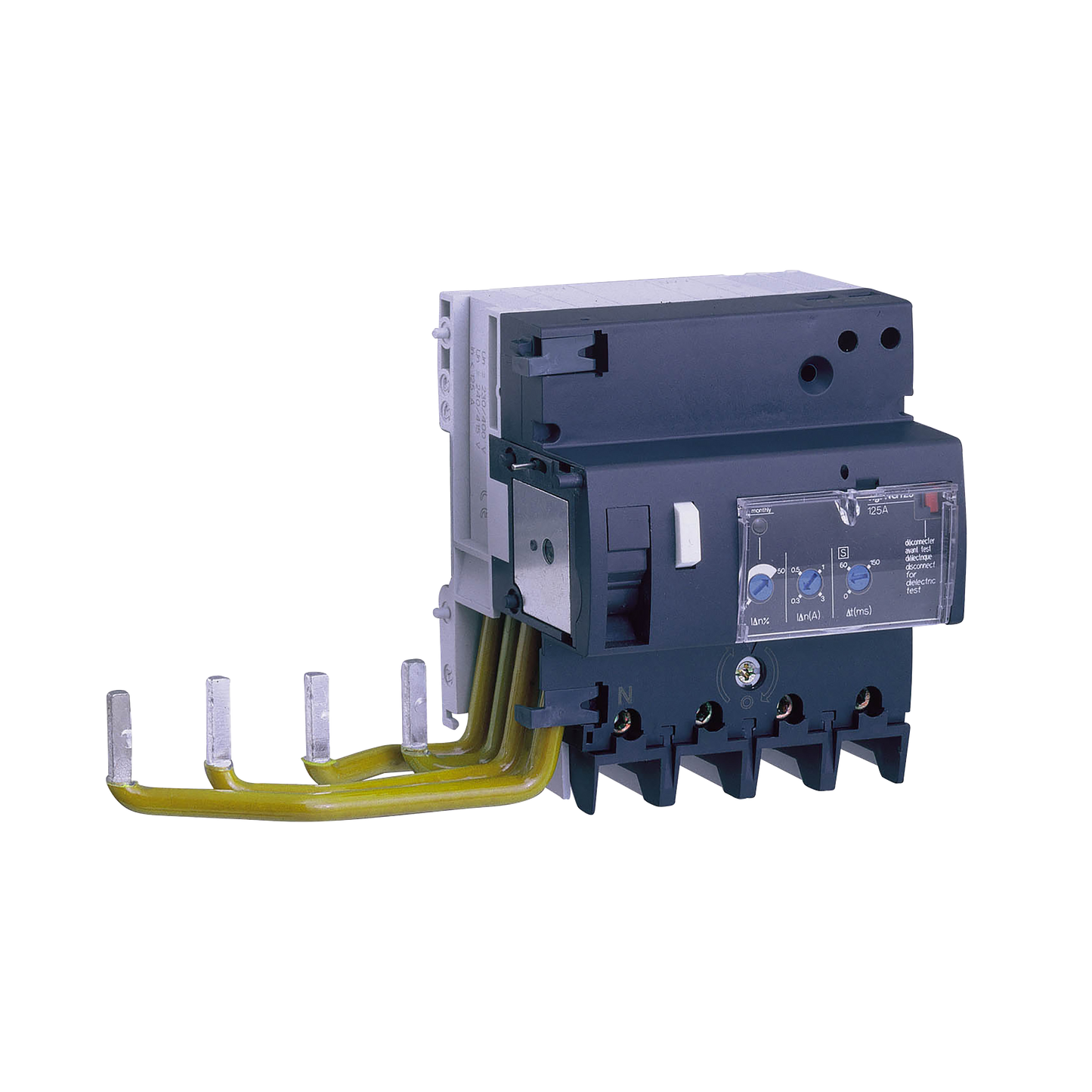Schneider Electric-19045-Vigi NG125 - Bloc diff. 230Vca/400Vca - 4P - 125A -300mA à 1000mA Sélect Type A