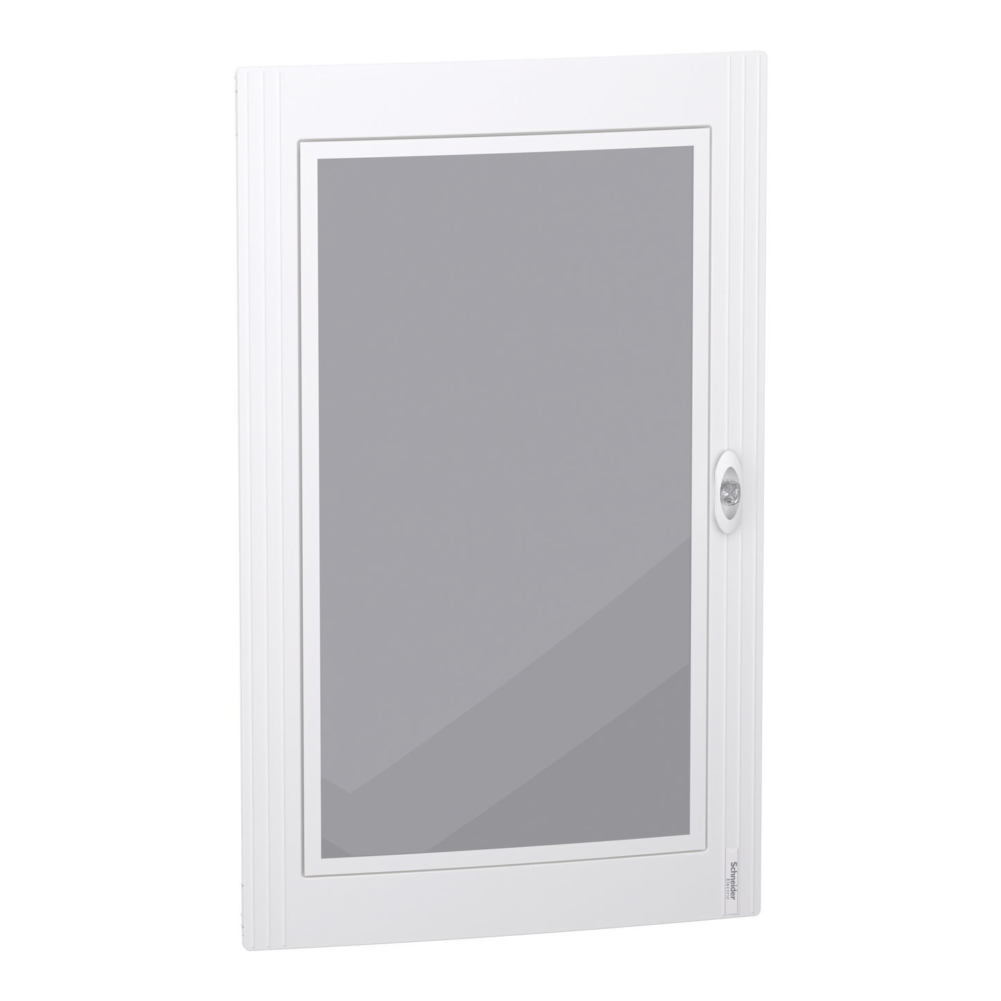 Schneider Electric-LVSXDT524-PrismaSeT XS - Porte transparente RAL9003 pour coffret saillie 5R 24 modules