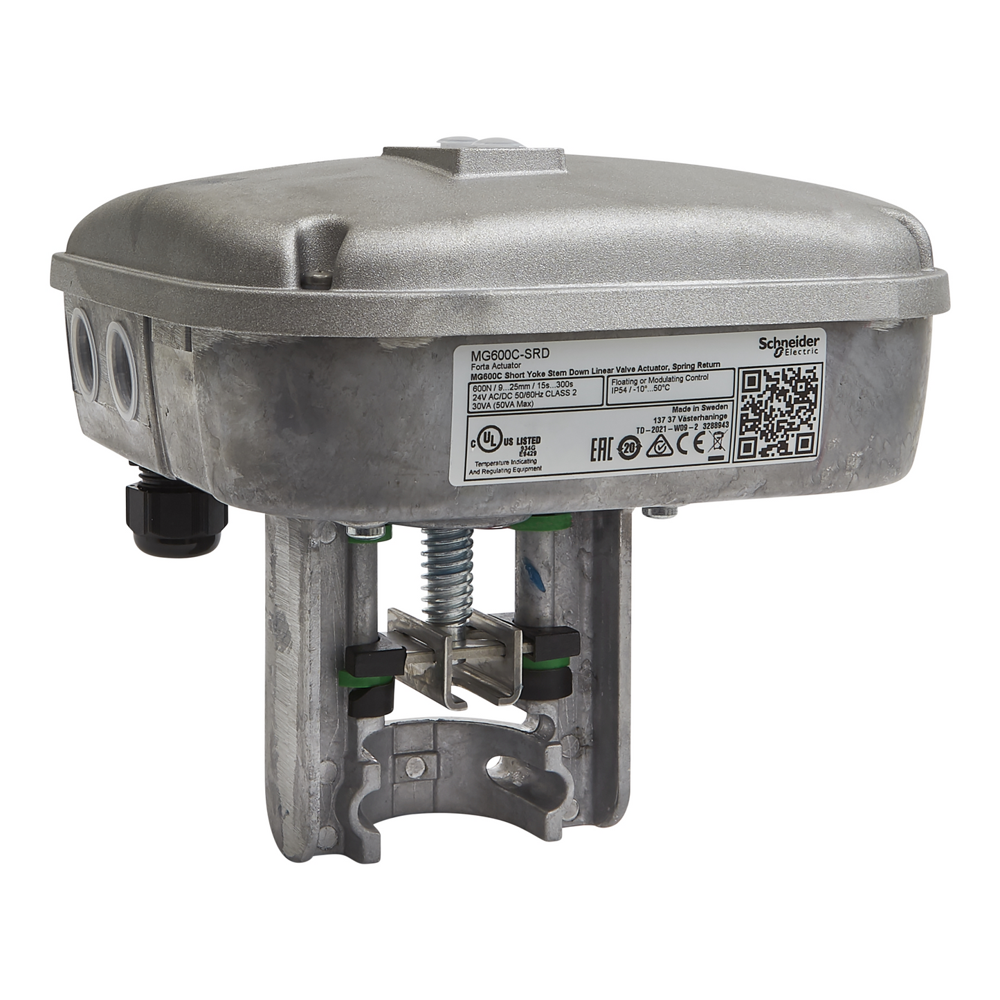 Schneider Electric-MG600C-SRD-Moteur signal 0..10V/3pts avec retour (tige abaissée)