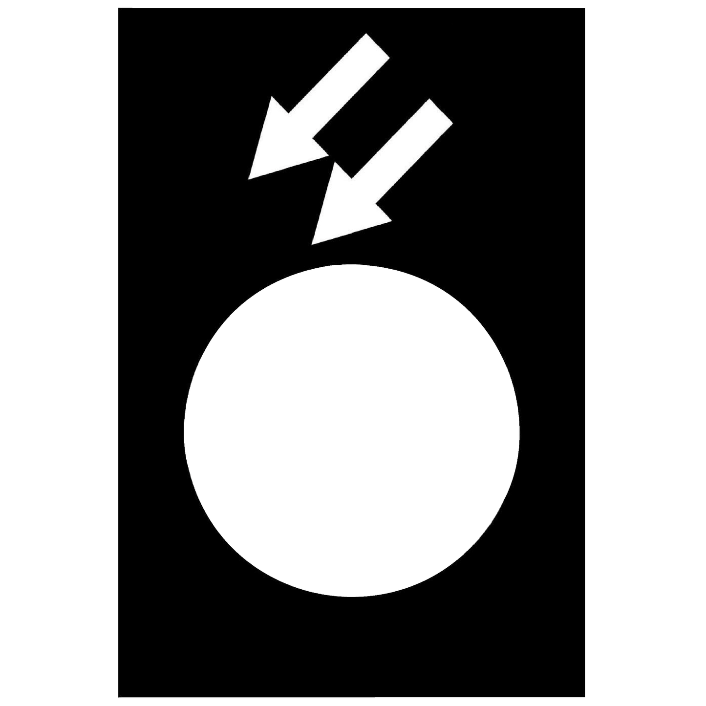 Schneider Electric-ZB2BY2967-Harmony - étiquette - 30x40mm - noir - arrière GV