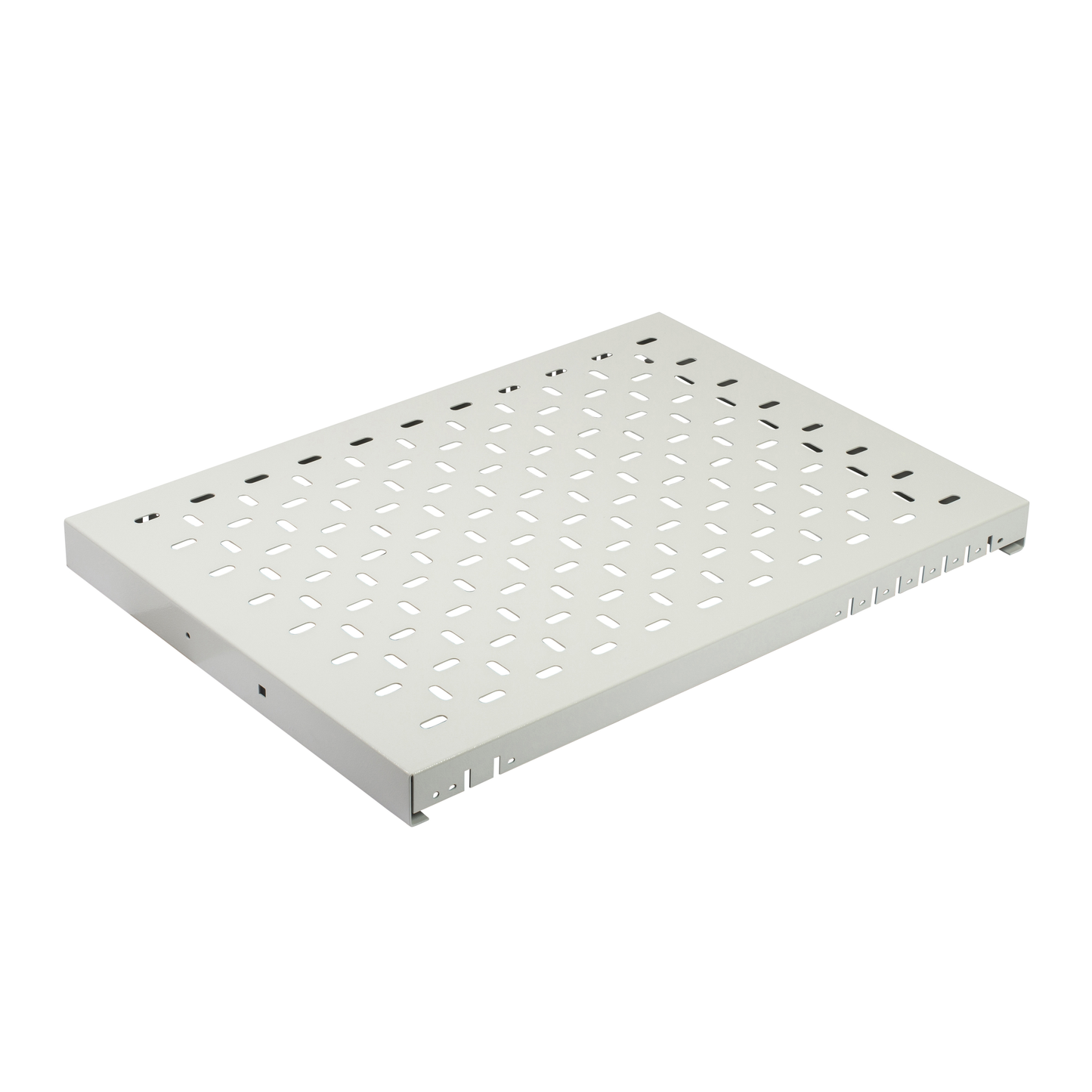 Schneider Electric-NSYBBF1U40P-Actassi - plateau fixe 19p - 1U - ajouré - p600 - gris
