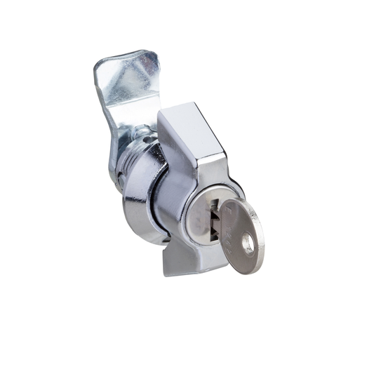 Schneider Electric-NSYCL1242ECSX-PanelSeT SFN Accessoires - poignée avec serrure à clé - pour coffret S3X - 1242E