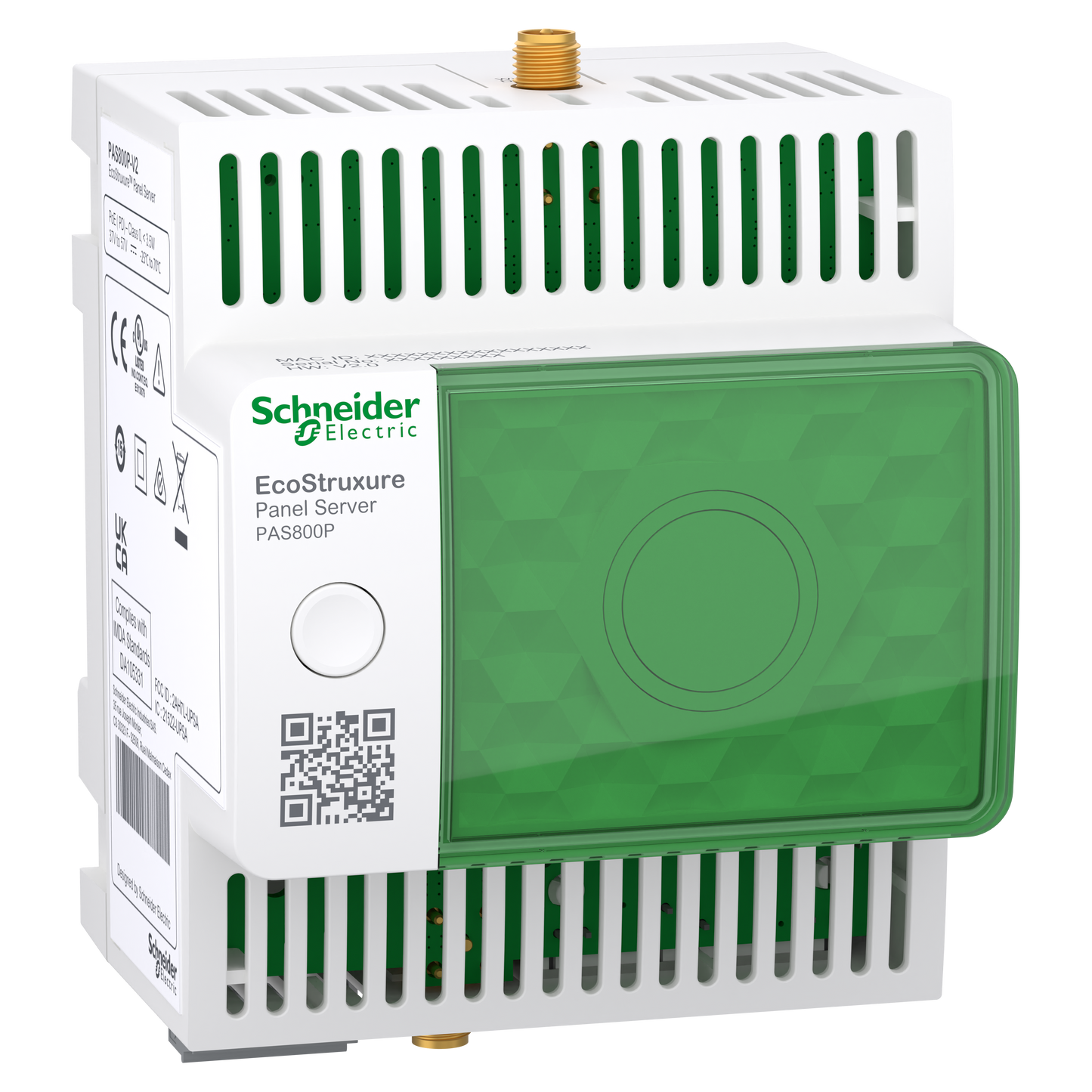 Schneider Electric-PAS800P-EnerlinX - EcoStruxure Panel Server Avancé - Power Over Ethernet