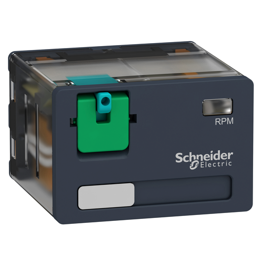 Schneider Electric-RPM41BD-Harmony Relay RP - relais puissance - embroch - test - 4OF - 15A - 24VDC
