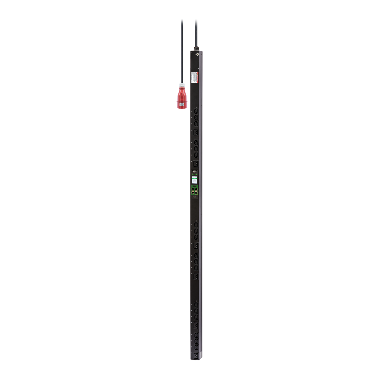 APC-EPDU2216MBO-EASY rack PDU 3,7 kw mesuré/controlé par prise, 1P 230V, 16A, 20C13, 4C19, NMC3