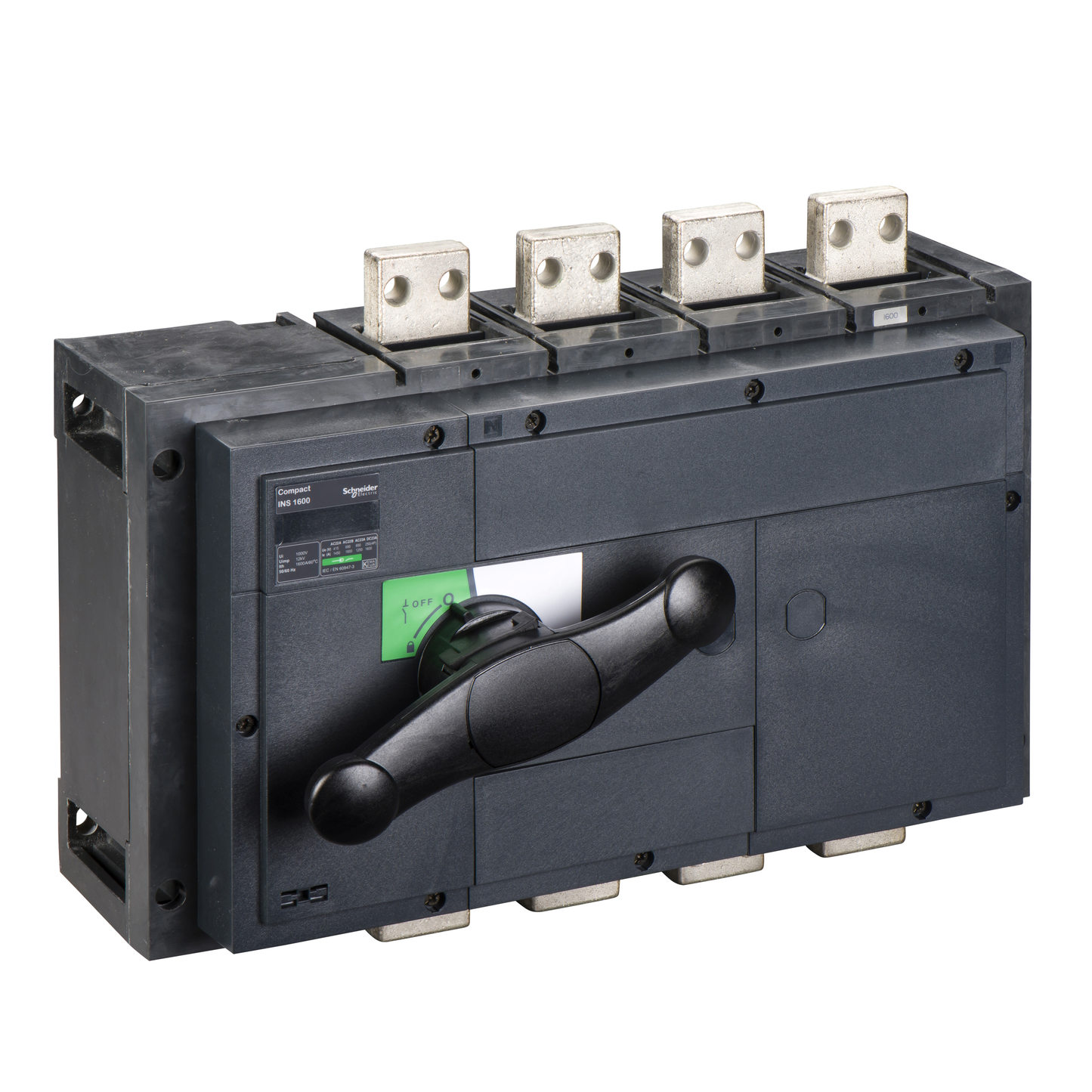 Schneider Electric-31337-ComPact INS - InterPact - interrupteur sectionneur INS1600 - 1600A - 4P
