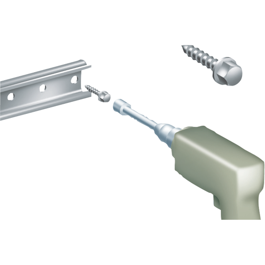 Schneider Electric-NSYS13M5HS-PanelSeT - Thalassa - vis autotaraudeuse - tête hexagonale - 4,8x13mm