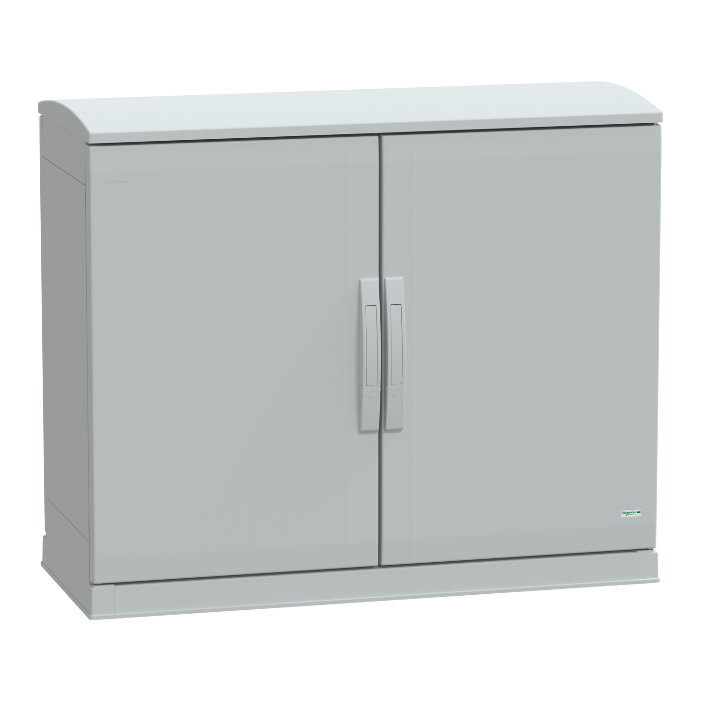 Schneider Electric-NSYPLAZT7104G-Thalassa - Armoire polyester socle + toit 750x1000x420 - IP44 Ral 7035
