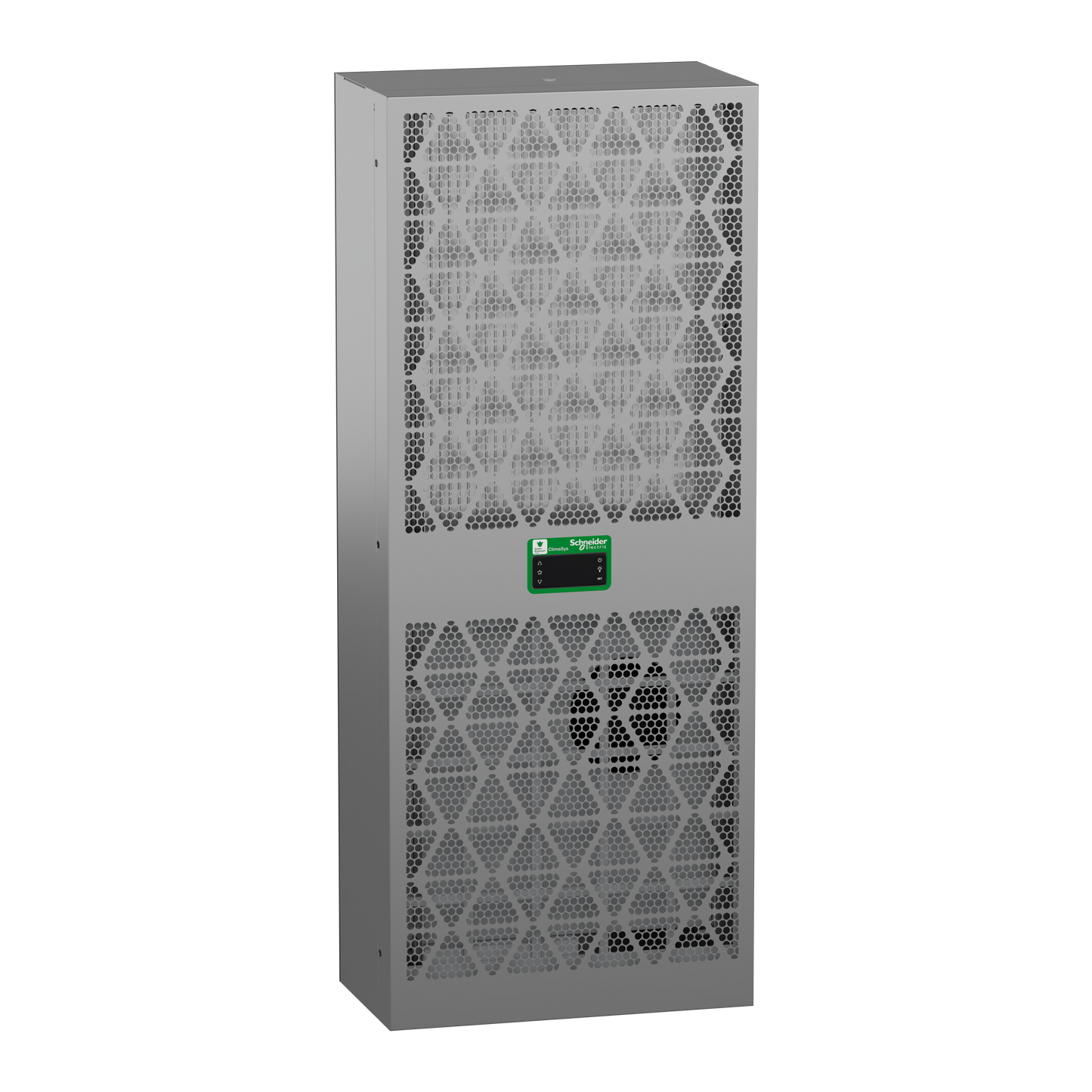 Schneider Electric-NSYCUX2K3P4DG-ClimaSys - Climatisation d'armoire - latérale - Inox - 2kW - 3poles -380/460V