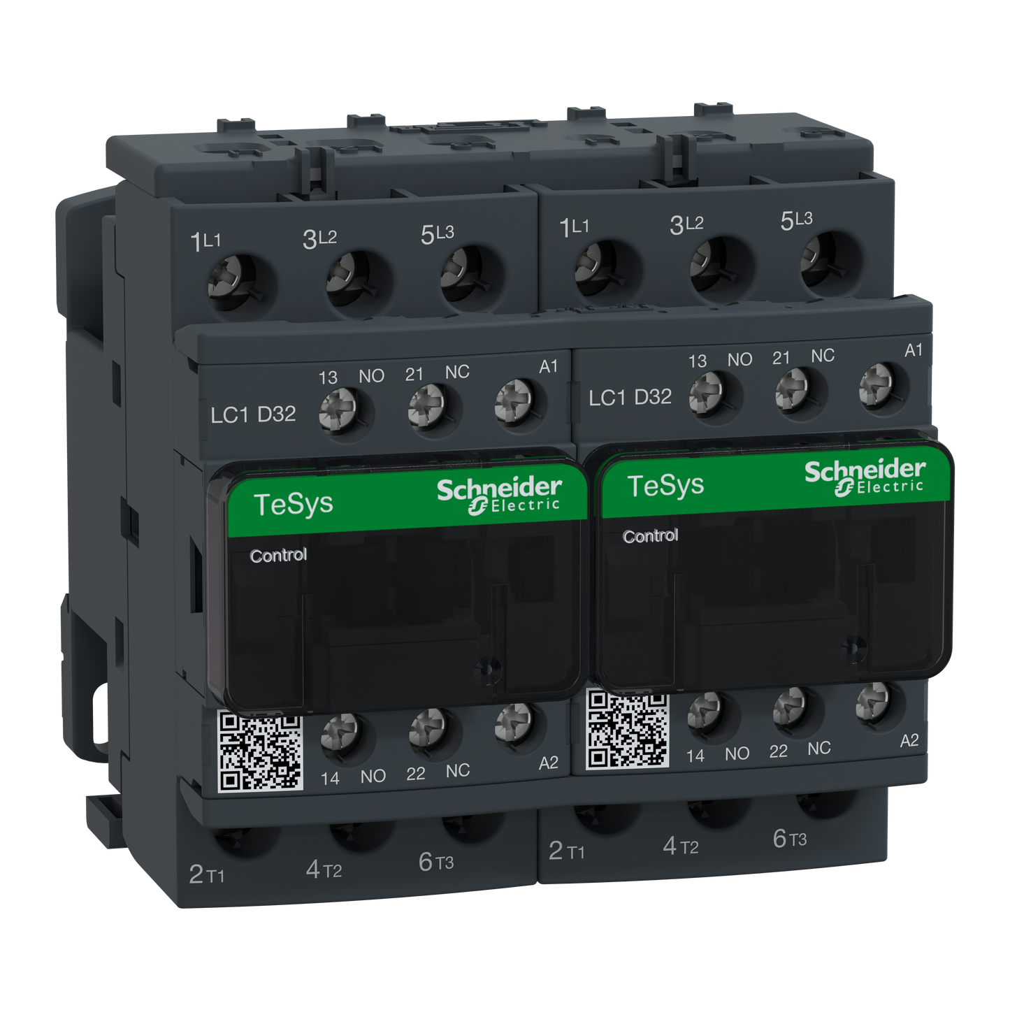 Schneider Electric-LC2D32P7-TeSys LC2D - contacteur inverseur - 3P - AC-3 440V - 32A - bobine 230Vca