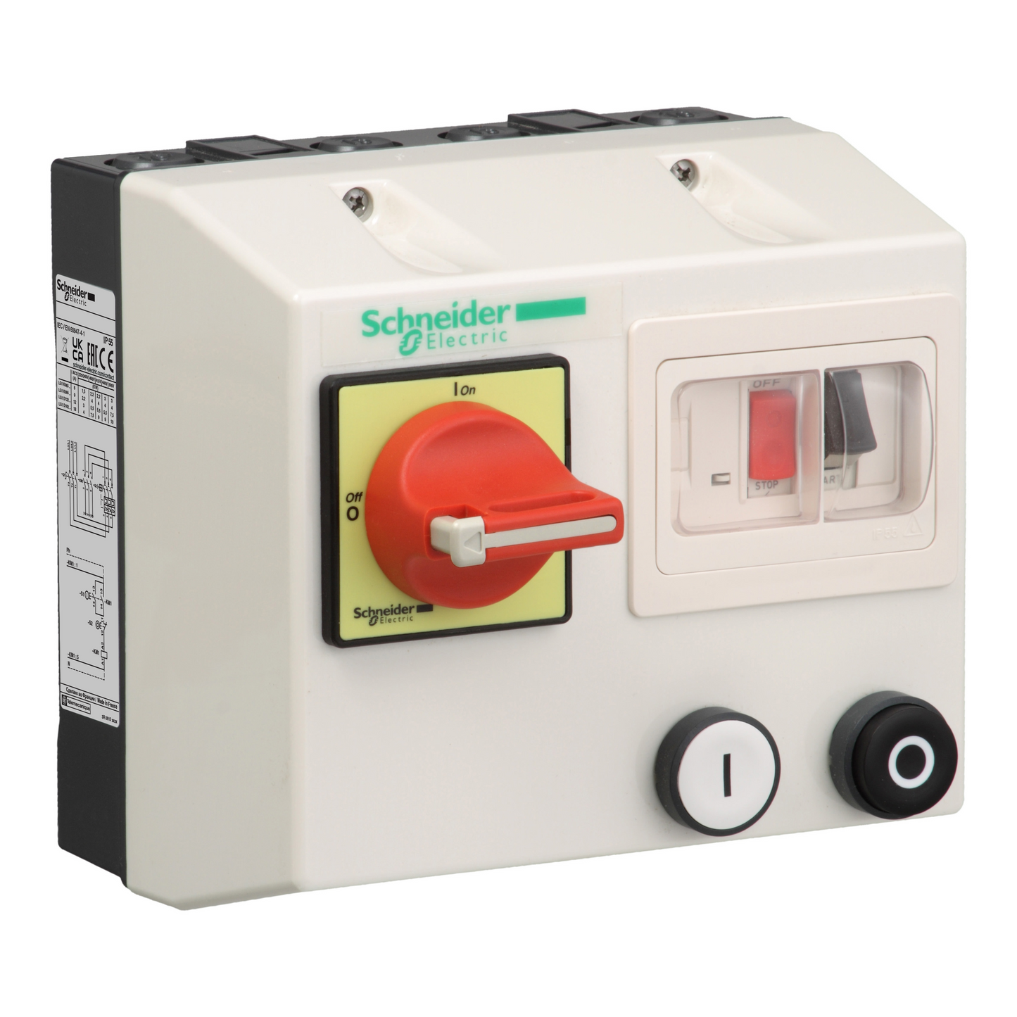 Schneider Electric-LG1K065P707-TeSys LG1K - démarreur en coffret - 1,6..2,5A - bobine 230Vca