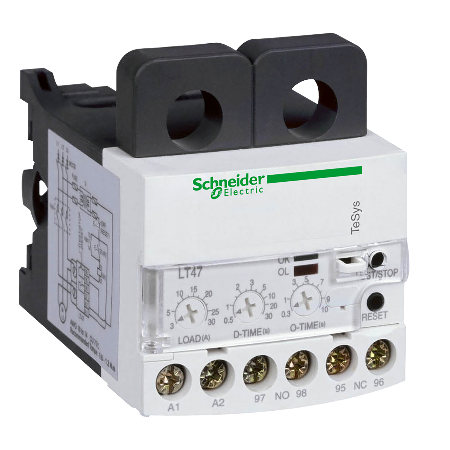 Schneider Electric-LT4760M7A-TeSyS LT - relais de protection électron. moteur - auto - 5..60A - 200..240Vca