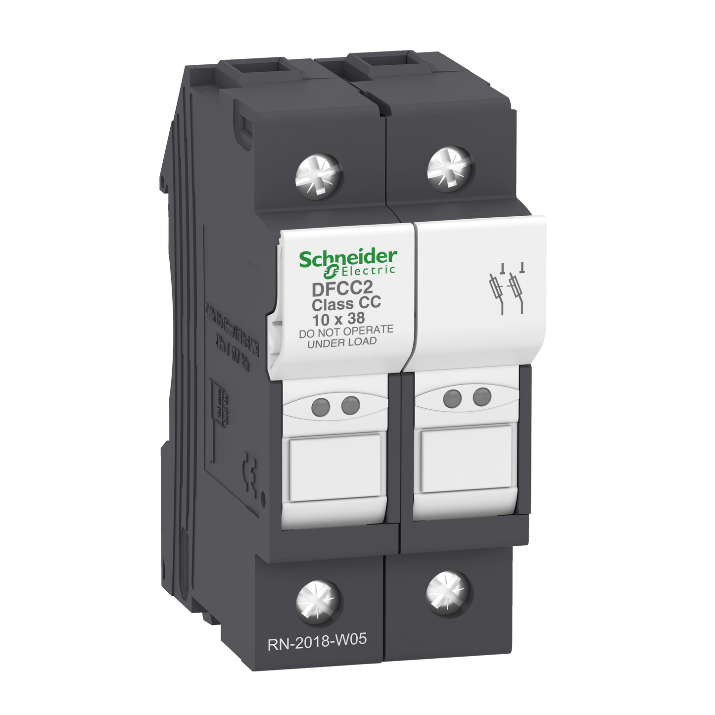 Schneider Electric-DFCC2-PORTE-FUS 2P 30A POUR FUSIBLE CLASS CC