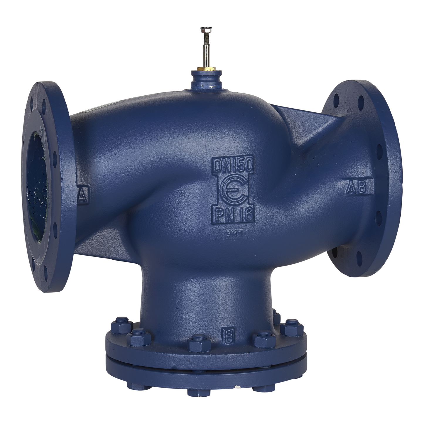 Schneider Electric-VG221F-150C-Vanne 2 voies fonte à bride PN16 DN150 Kv300 à cage équilibrée