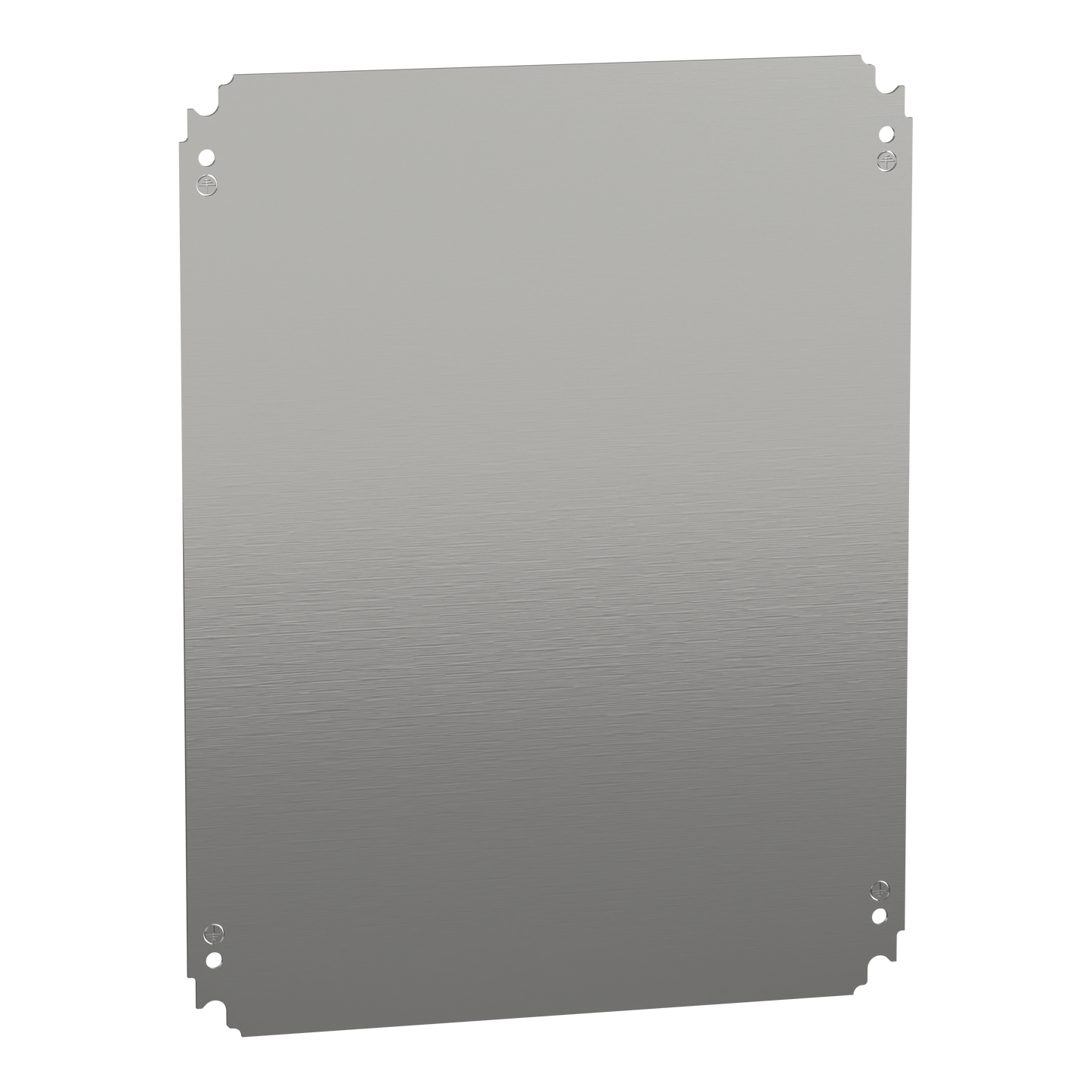 Schneider Electric-NSYMM54-PanelSeT - Thalassa - châssis plein - acier galva. - pour coffret H=500xL=400mm