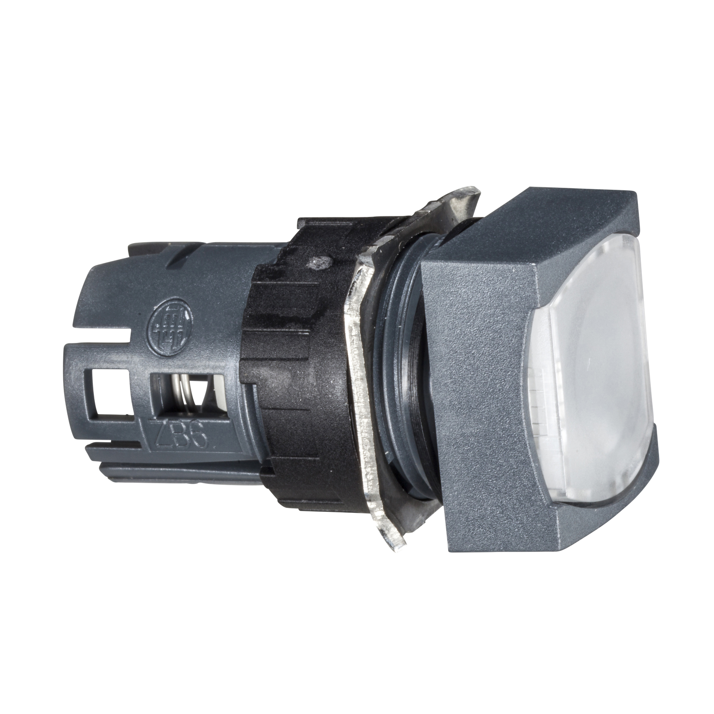 Schneider Electric-ZB6CW1-Harmony ZB6 - tête carrée pour bouton-poussoir lumineux - Ø16mm - blanc