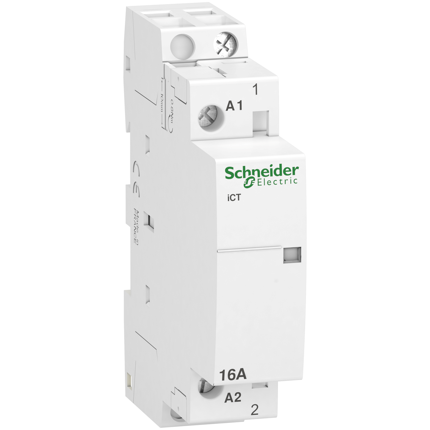 Schneider Electric-A9C22711-Acti9 iCT - Contacteur auxiliarisable - 1P - 16A - 1NO - 230/240Vca - 50Hz