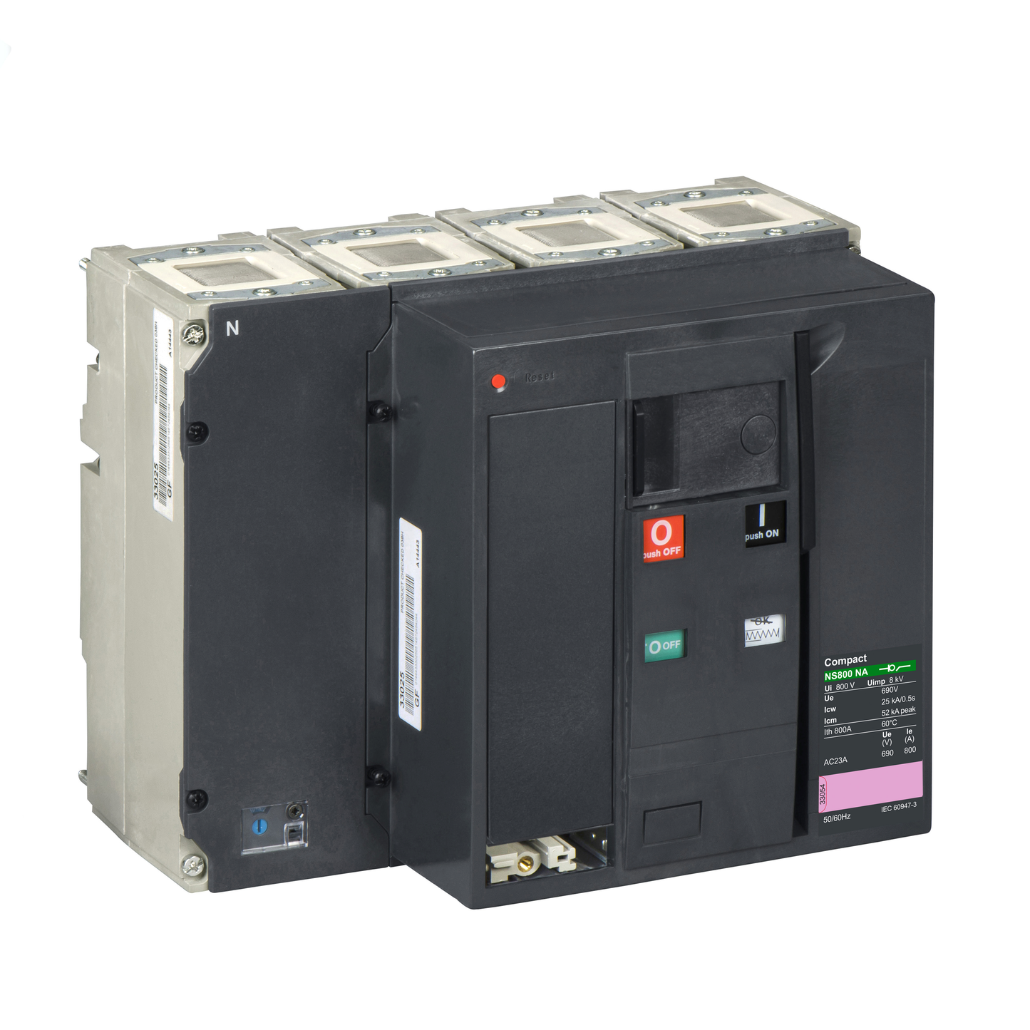 Schneider Electric-LV453423-ComPact NS/NA - Bloc de coupure NS - 800A - DC - PV