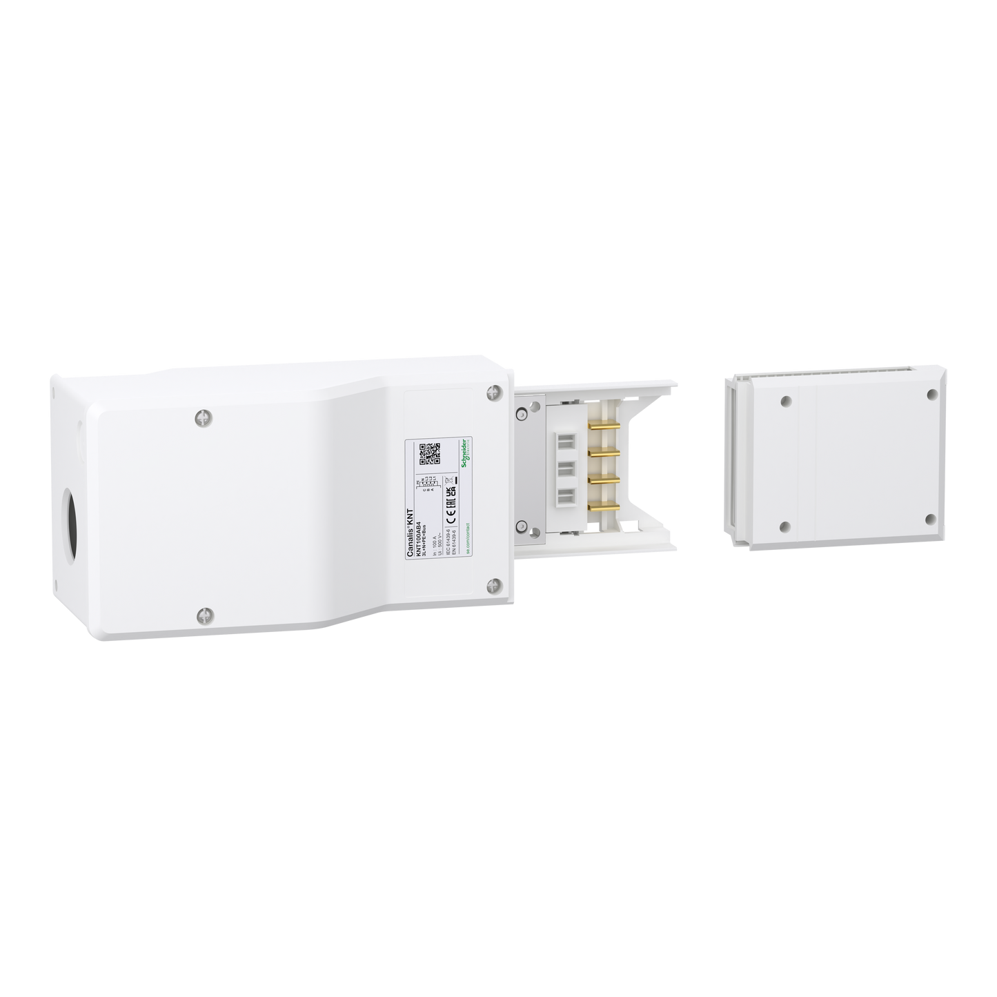 Schneider Electric-KNT100AB4-Canalis KNT - unité d'alimentation - 100A - montage gauche ou droite