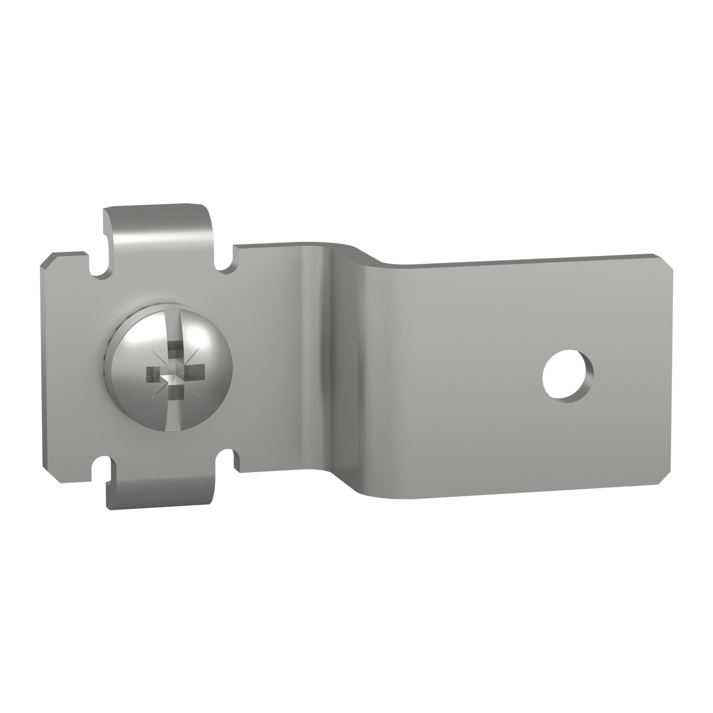 Schneider Electric-LVS04206-PrismaSeT G - Patte de fixation rail - H=15mm - lot de 2