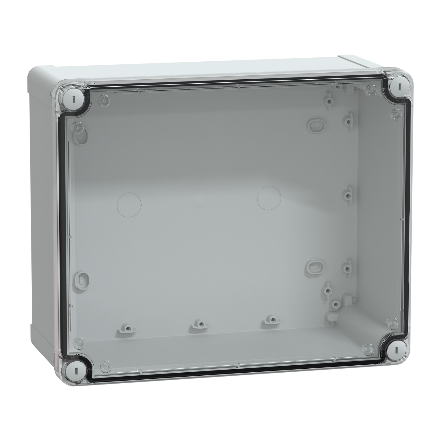 Schneider Electric-NSYTBP292412HT-Thalassa - boîte industrielle - couvercle haut transparent - 291x241x128mm - PC