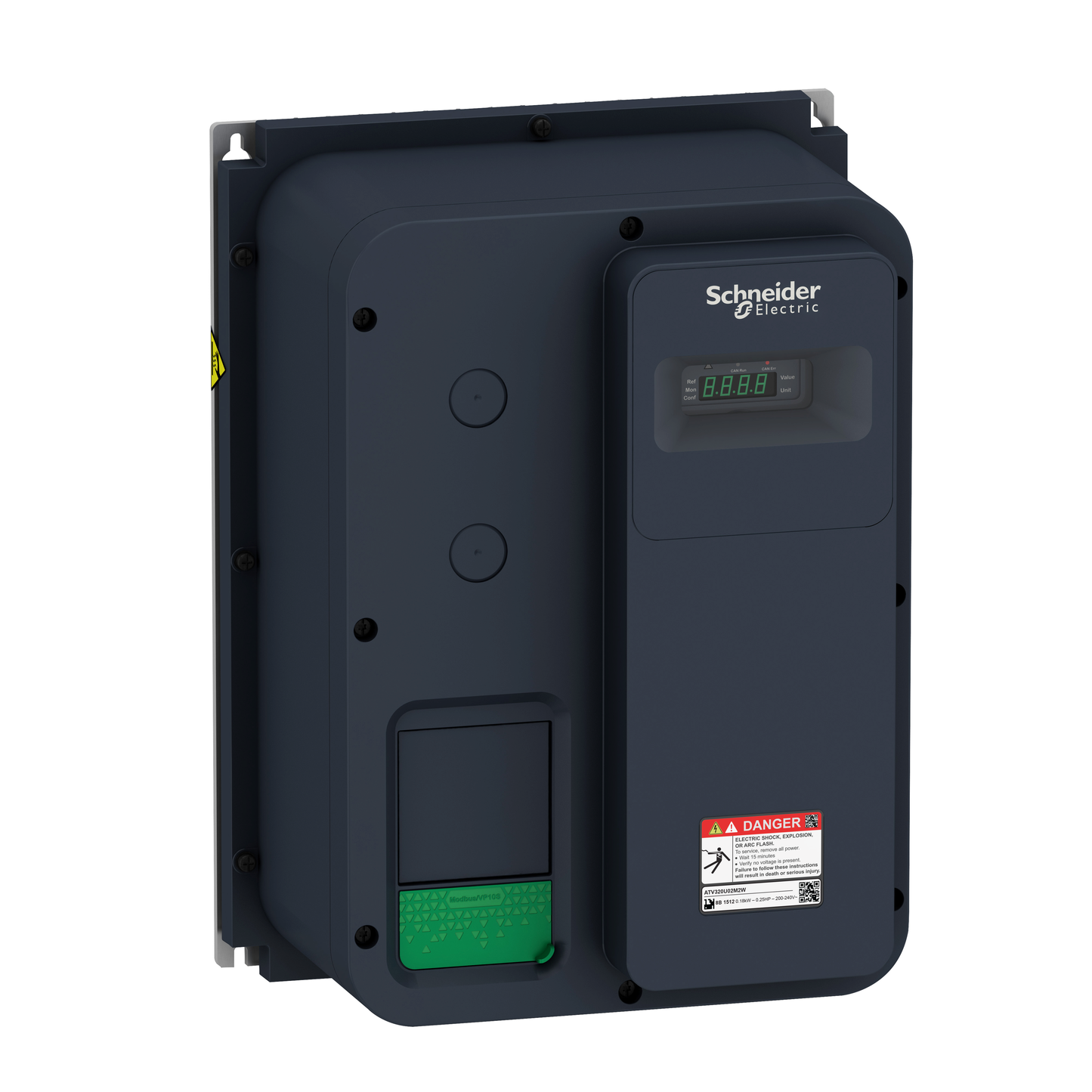 Schneider Electric-ATV320U02M2W-Altivar Machine ATV320 - variateur coffret IP66 - 0,18kW - 230V mono - ss Vario