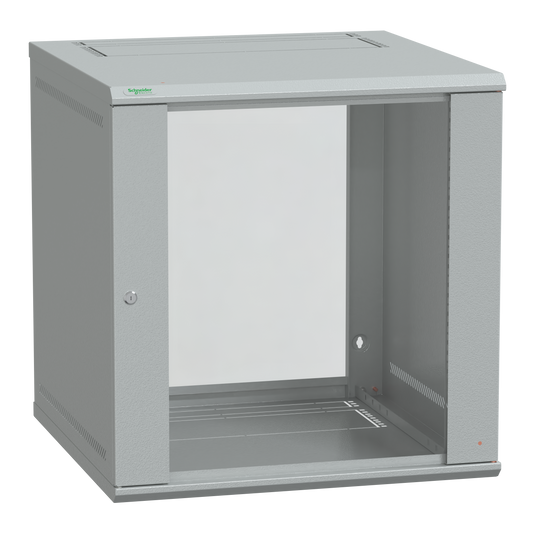 Schneider Electric-NSYKDB12U6F-Actassi KDBox 12U, coffret VDI 19p avec vitre Securit, H 618mm L 600mm P 600mm
