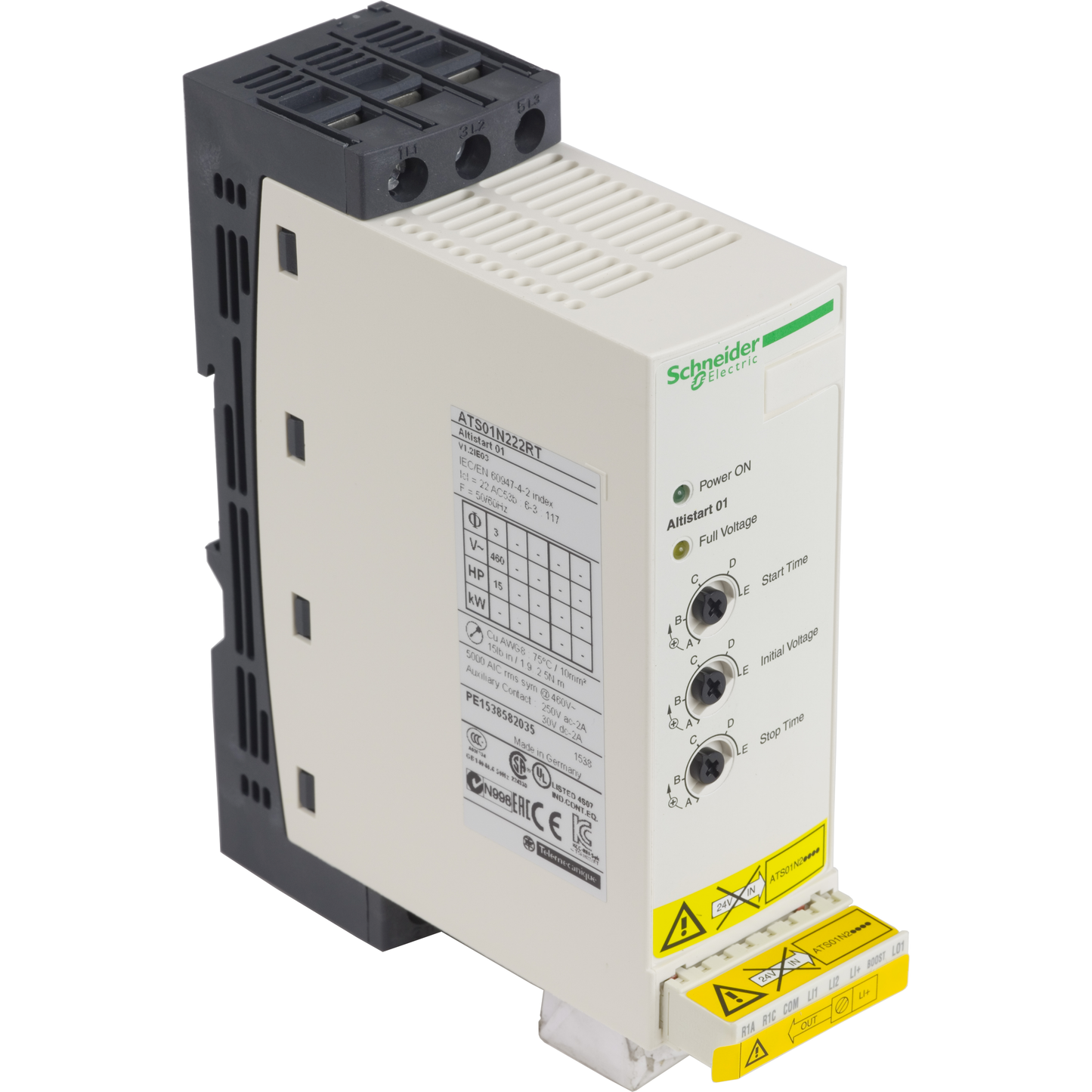 Schneider Electric-ATS01N222RT-Altistart 01 - démarreur-ralentisseur progressif - 22A - 440..480V