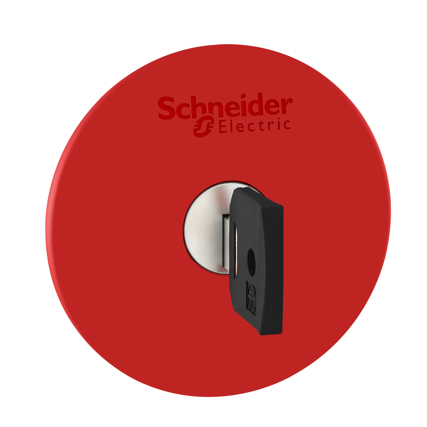 Schneider Electric-ZB5AS964-Harmony tête de arrêt d'urgence Ø 60 - déverrouillage par clé- Ø22 - rouge