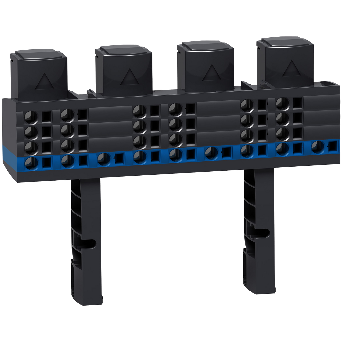 Schneider Electric-LVS04018-Linergy FM - Répartiteur 1/2 rangée - 4P 160A - (Multiclip)