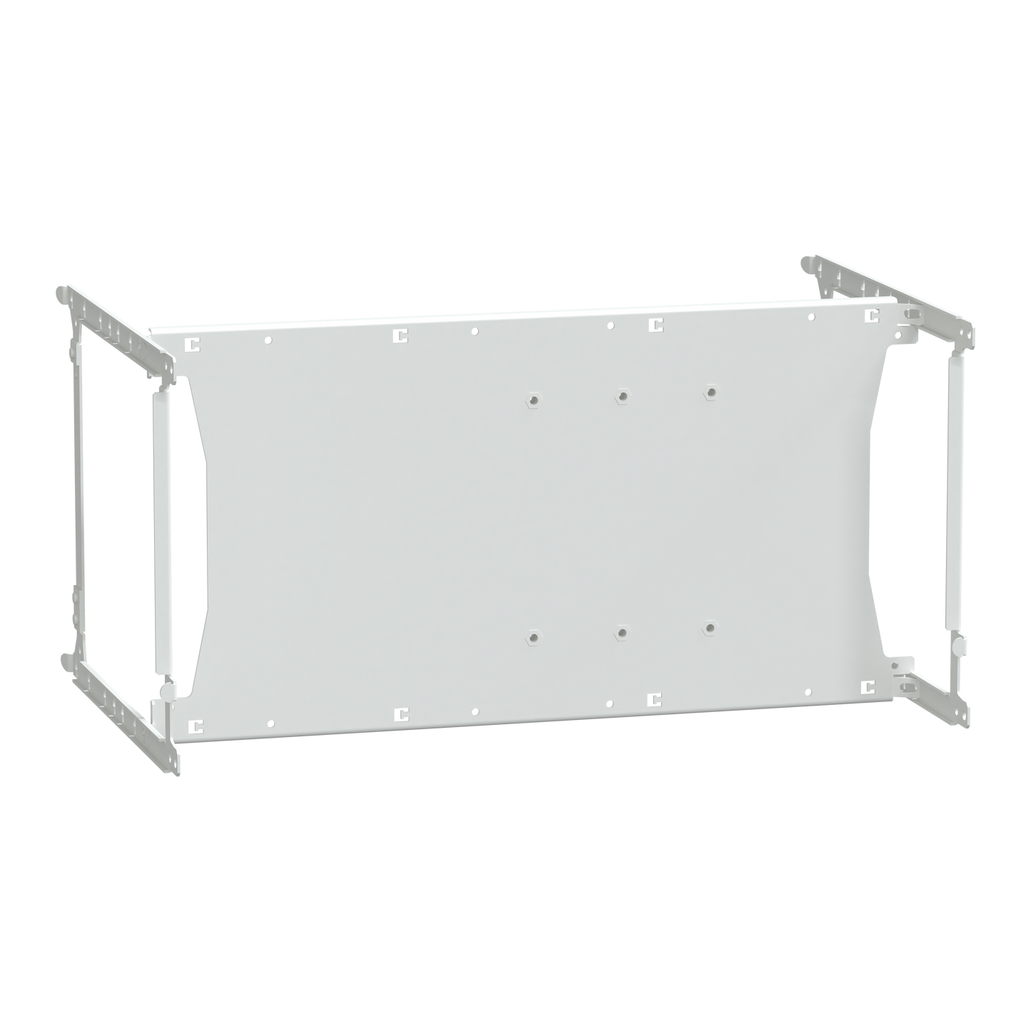 Schneider Electric-LVS03567-PrismaSeT P - Platine FuPacT GS400 3P/4P - vertcial - RAL9003