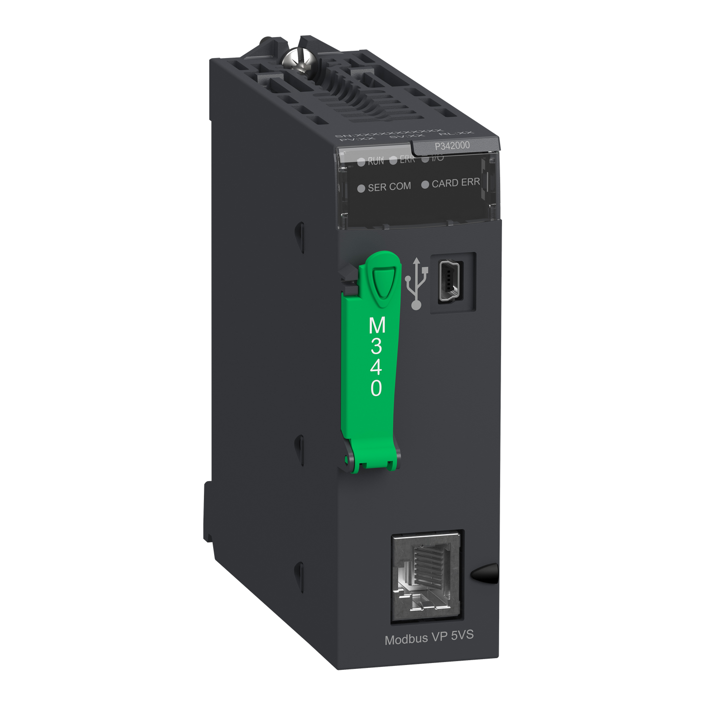Schneider Electric-BMXP342000-Modicon M340 - processeur - 1024 E/S TOR 256 E/S ANA - 1Modbus