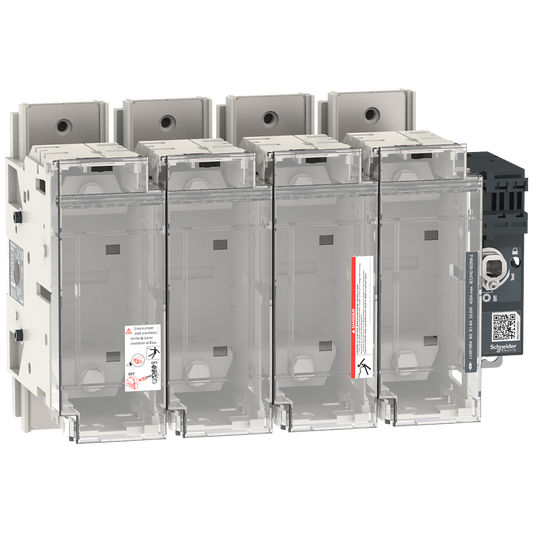 Schneider Electric-LV481664-FuPact GS - interrupteur sectionneur fusible - 400A - 4P - BS B1/4 - F&R CTRL