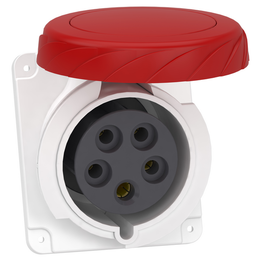 Schneider Electric-PKF32F735-Mureva - socle prise industrielle - 32A - IP67 - 380 - 5P - vis