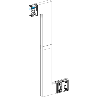 Schneider Electric-KSA250DZE41F-Canalis KSA - Zed vertical coupe feu 250A - A&C=250mm - B=250-750mm