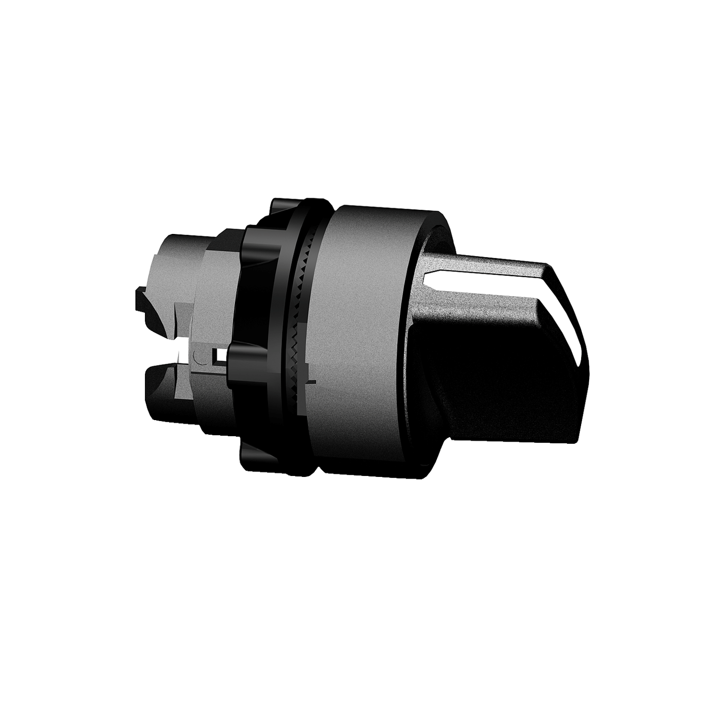 Schneider Electric-ZB5AD2TQ-Harmony XB5 - tête bouton tournant à manette - Ø22 - 2 pos fixes - noir - lot100