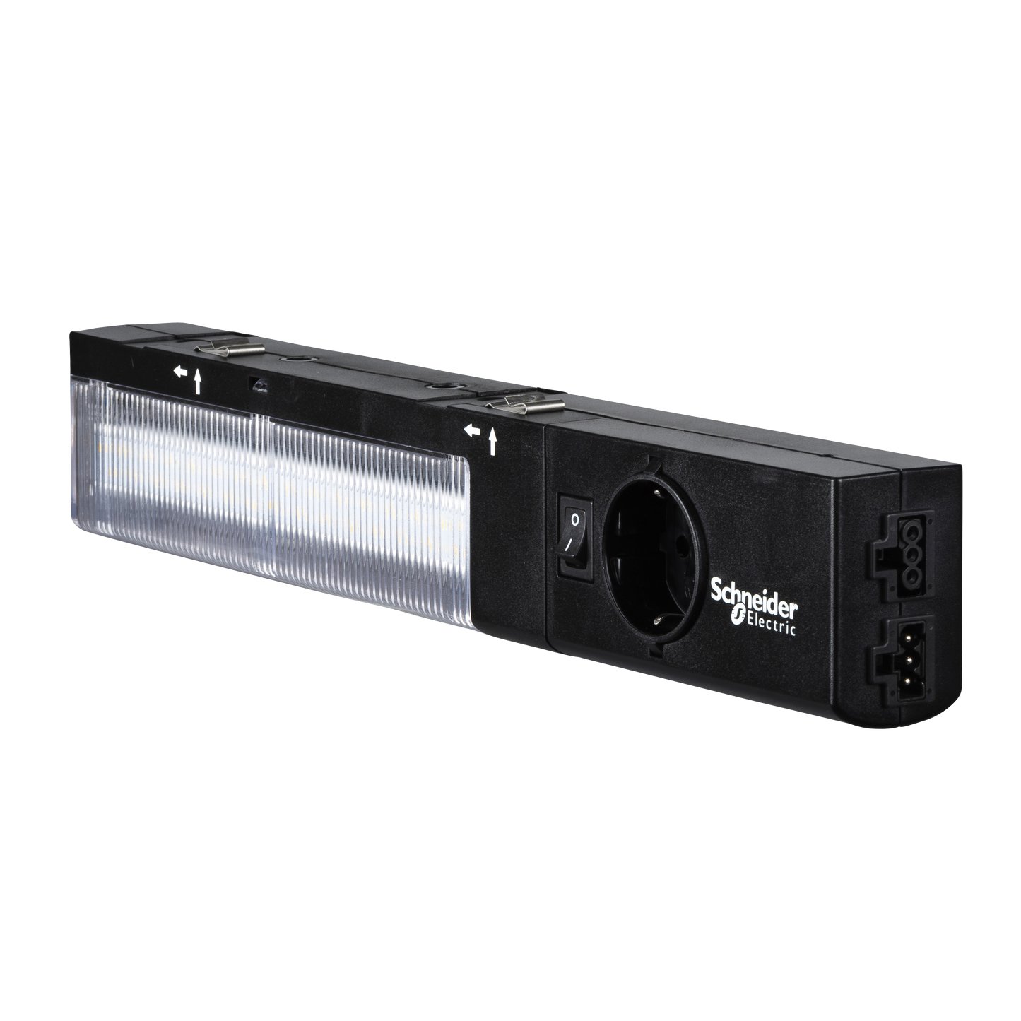 Schneider Electric-NSYLAMLDS-PanelSeT - Thalassa - Lampe à LED - ac interrupteur + prise SCHUKO - 120/230Vac