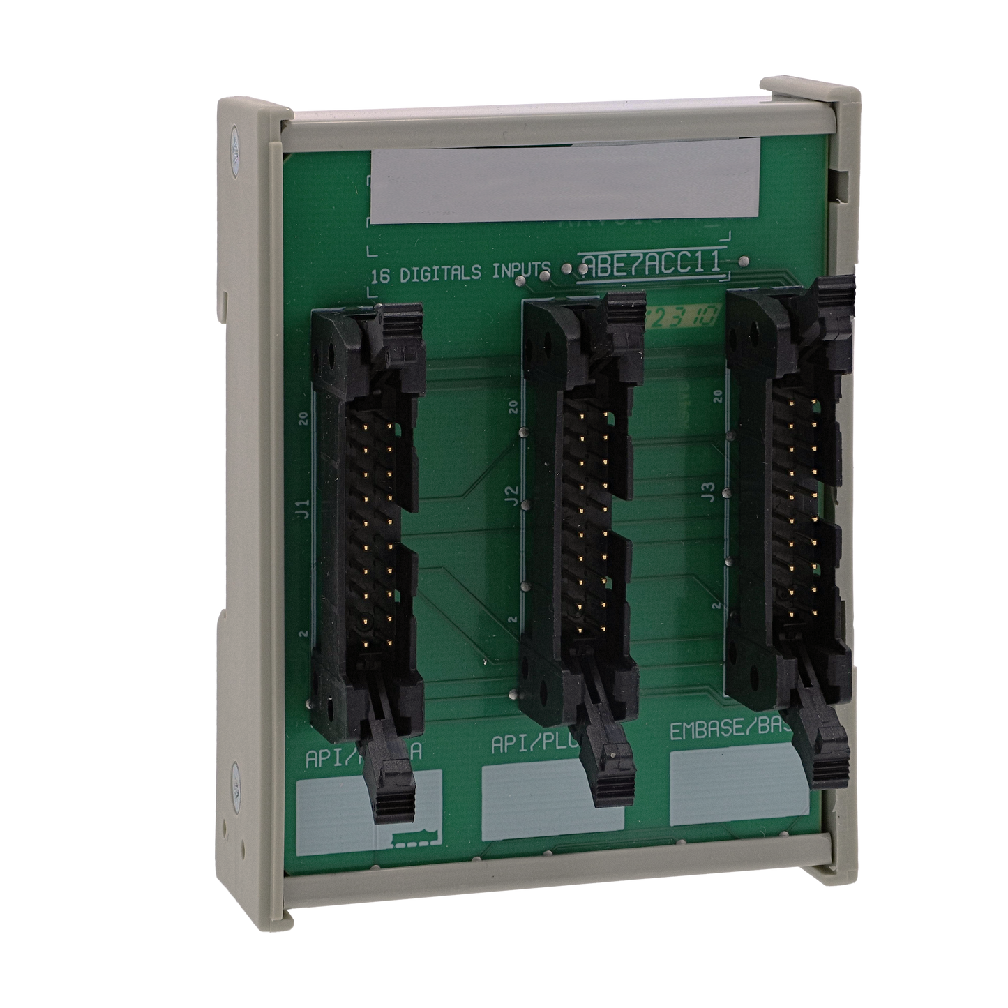 Schneider Electric-ABE7ACC11-Telefast ABE7 - accessoire sous-base de raccord.- sous-base d'entrée redondante