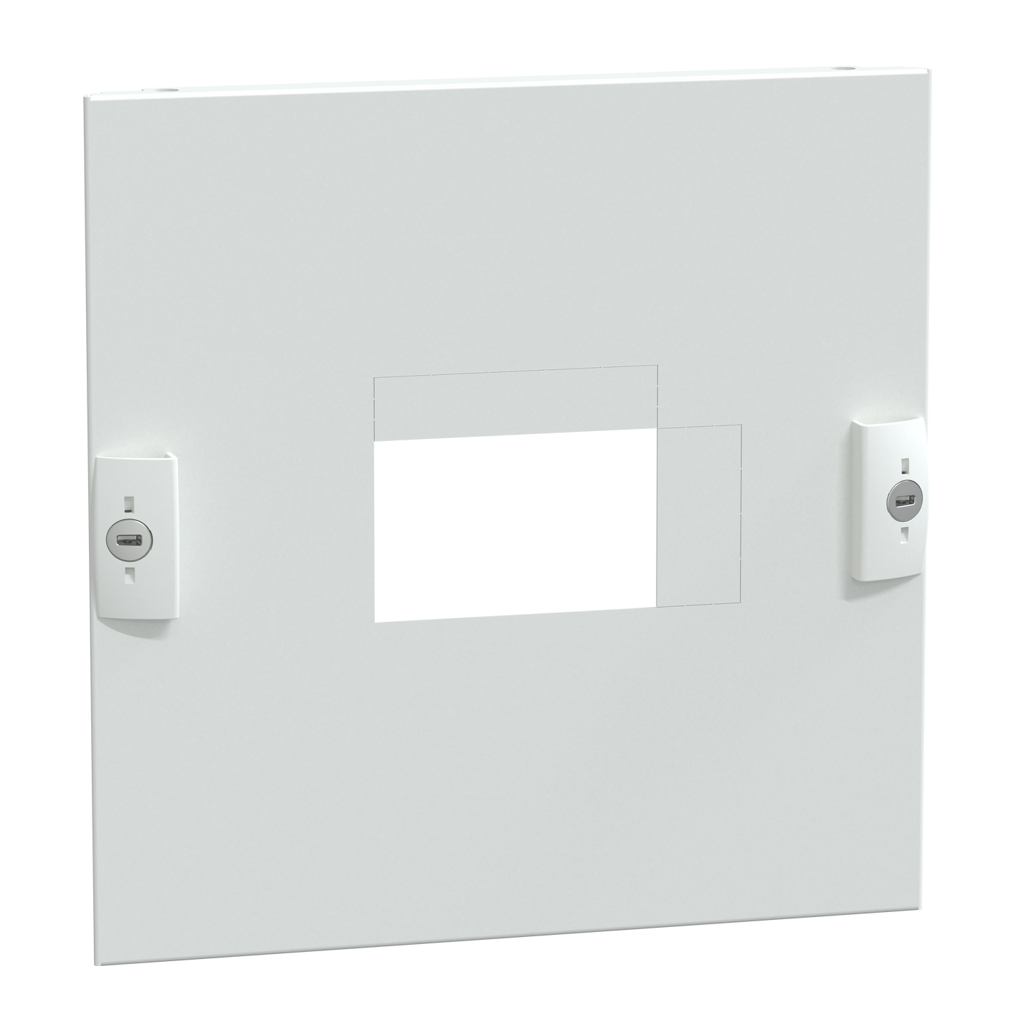 Schneider Electric-LVS03225-PrismaSeT G - Plastron NSXm/vigi vertical-5M-fixe-Cde Manet-L400-RAL9003