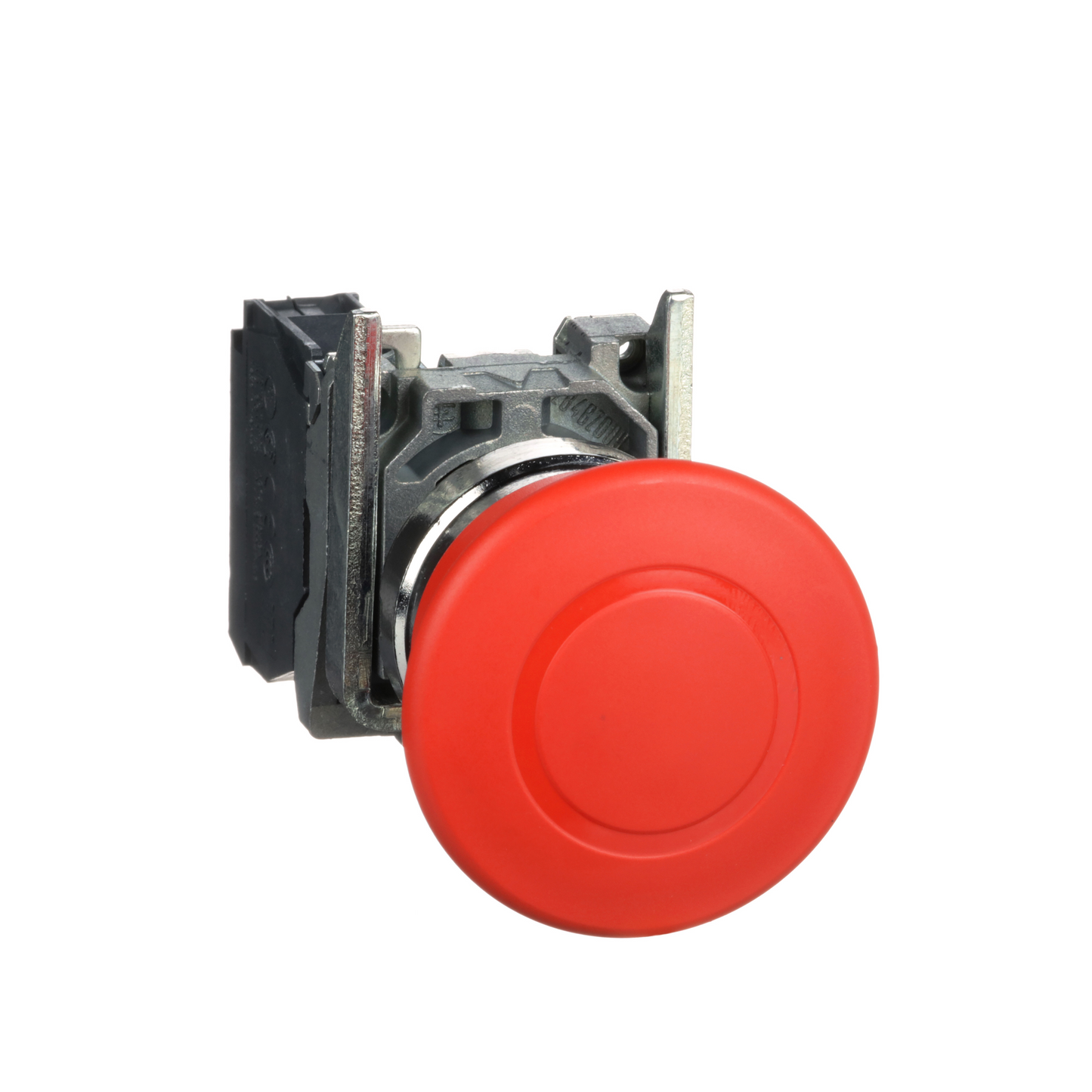 Schneider Electric-XB4BT842-Harmony - bouton poussoir arrêt d'urgence XB4 - Ø 22mm - rouge - pousser/tirer