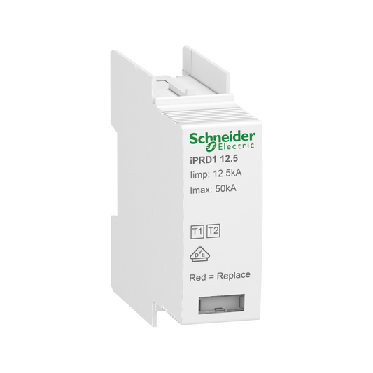 Schneider Electric-A9L16082-Acti9 - Cartouche de rechange - Parafoudre iPRD1 12,5r - 350V - L/N