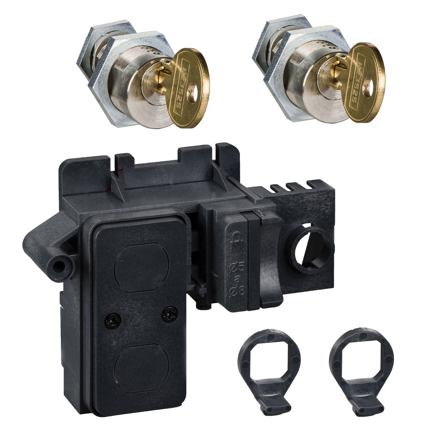 Schneider Electric-48551-ComPact NS - Verrouillage position ouvert Ronis 2 serrures profils indifférents