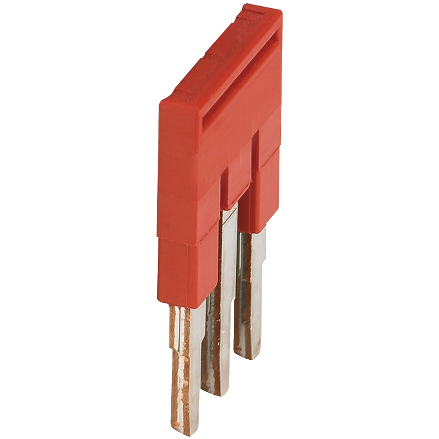 Schneider Electric-NSYTRAL23-Pont enfichable - 3 points - pour bornes 2,5mm² - rouge